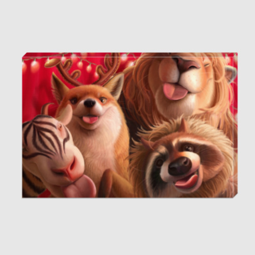 Холст с принтом Вечеринка в самом разгаре!