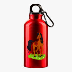 Металлическая бутылка 400 мл UV-DTF