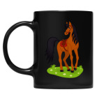 Кружка цветная UV-DTF