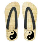 Шлёпанцы Инь и Ян