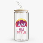 Банка с бамбуковой крышкой