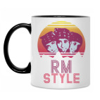 Кружка двухцветная