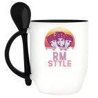 Кружка с ложкой