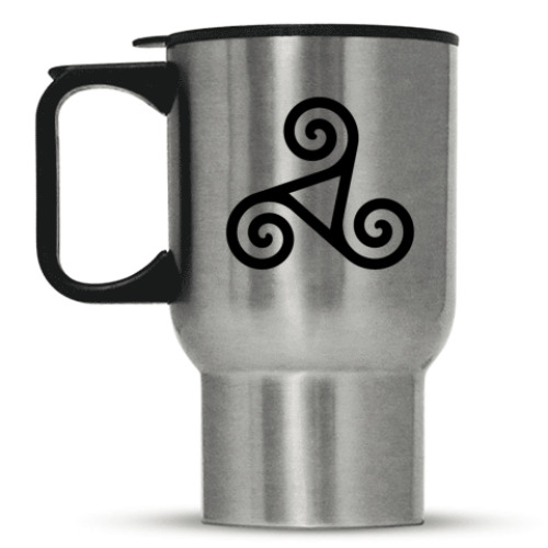 Кружка-термос с принтом Кельтский сим.