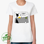 Женская футболка органик