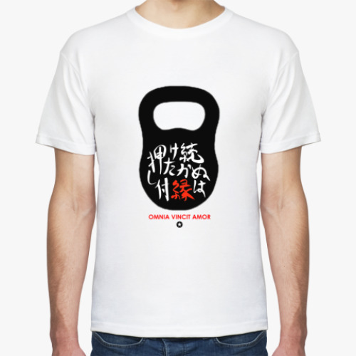 Футболка с принтом Любовь