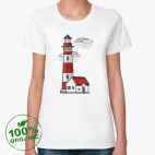 Женская футболка органик