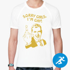 Мужская спортивная футболка