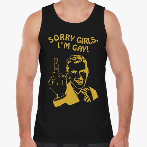 Майка с принтом SORRY GIRLS