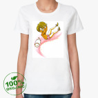 Женская футболка органик