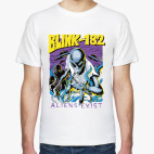Классическая футболка Blink-182 - Alien Exist