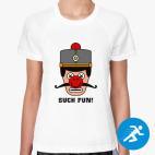 Женская спортивная футболка