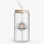 Банка с бамбуковой крышкой