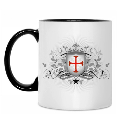 Кружка с принтом Орден Тамплиеров