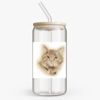 Банка с бамбуковой крышкой