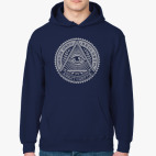 Толстовка худи NOVUS ORDO SECLORUM ANNUT COEPTIS