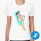 Женская спортивная футболка
