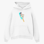 Толстовка худи оверсайз