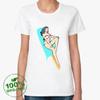Женская футболка органик