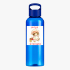 Прозрачная спортивная бутылка