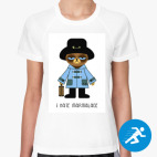 Женская спортивная футболка