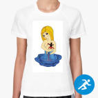 Женская спортивная футболка