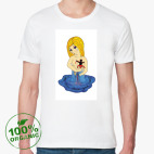 Мужская футболка органик