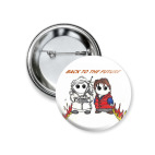 Значок 37 мм Back To The Future