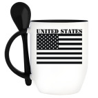 Кружка с ложкой