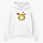 Толстовка худи оверсайз