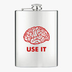 Фляжка стальная