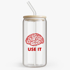 Банка с бамбуковой крышкой