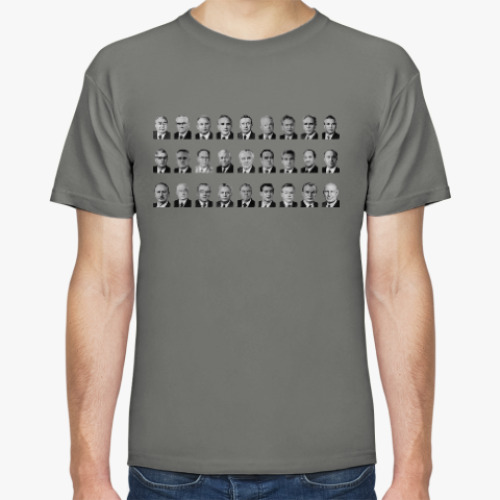 Футболка с принтом Состав политбюро