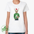 Женская футболка органик