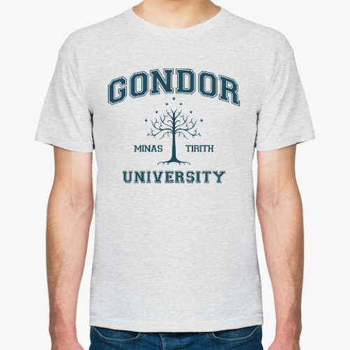 Футболка с принтом Gondor University