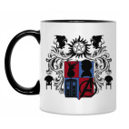 Кружка двухцветная