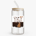 Банка с бамбуковой крышкой