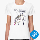Женская спортивная футболка