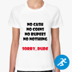 Женская спортивная футболка