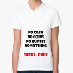 Женская рубашка поло