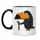 Кружка двухцветная