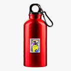 Металлическая бутылка 400 мл UV-DTF