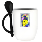 Кружка с ложкой