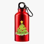 Металлическая бутылка 400 мл UV-DTF