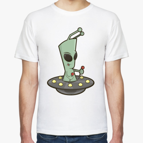 Футболка с принтом UFO / Fly