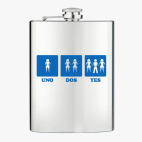 Фляжка стальная