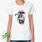 Женская футболка органик