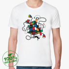 Мужская футболка органик