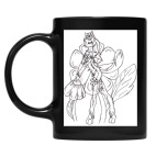 Кружка цветная UV-DTF