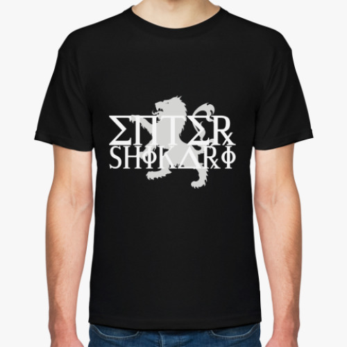 Футболка с принтом  Enter Shikari черн